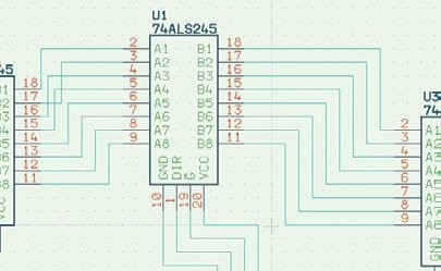 Autorouter v editoru schématu 6